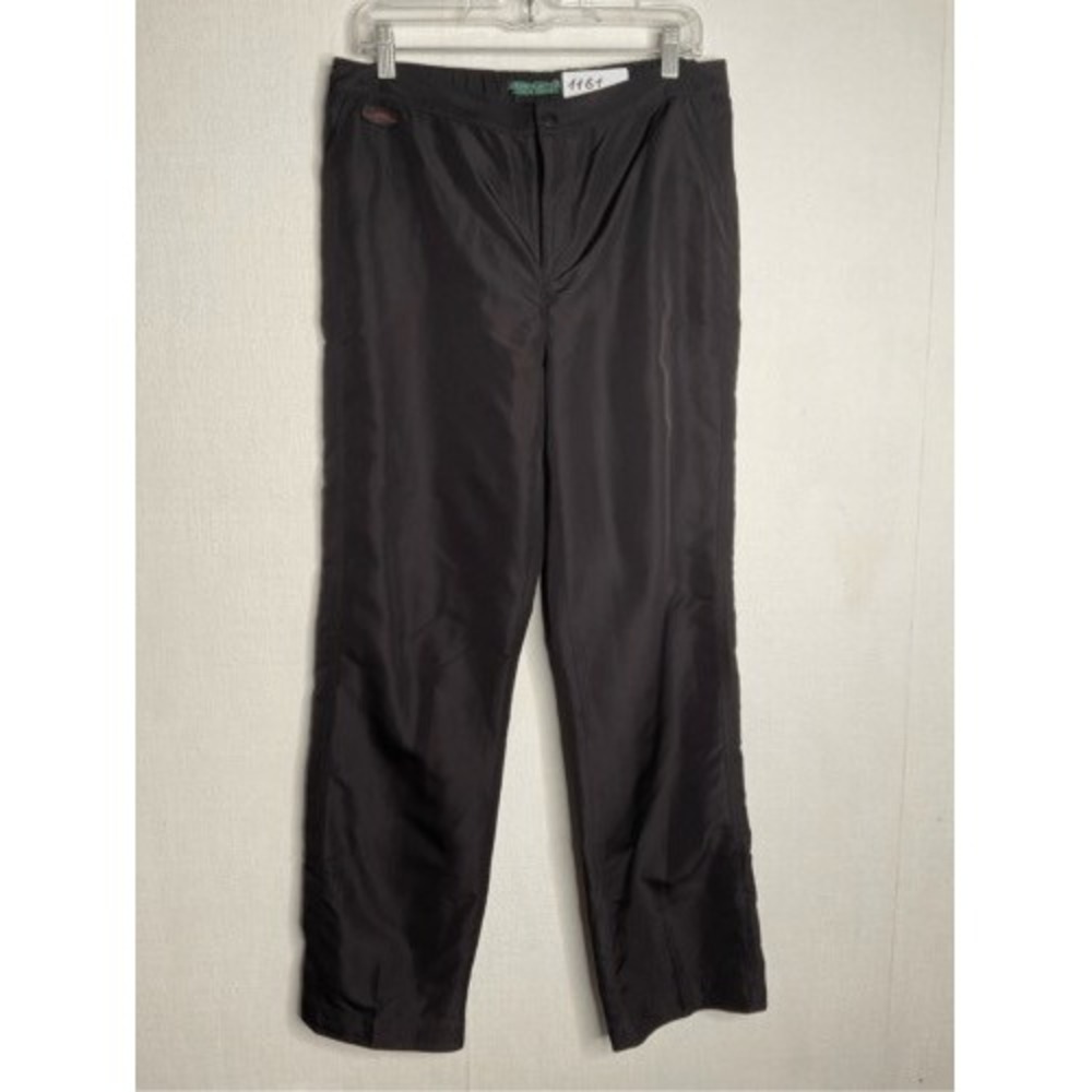 Lauren Active Ralph Lauren Black/Red Logo L-RL Straight Dress Pants Men M China